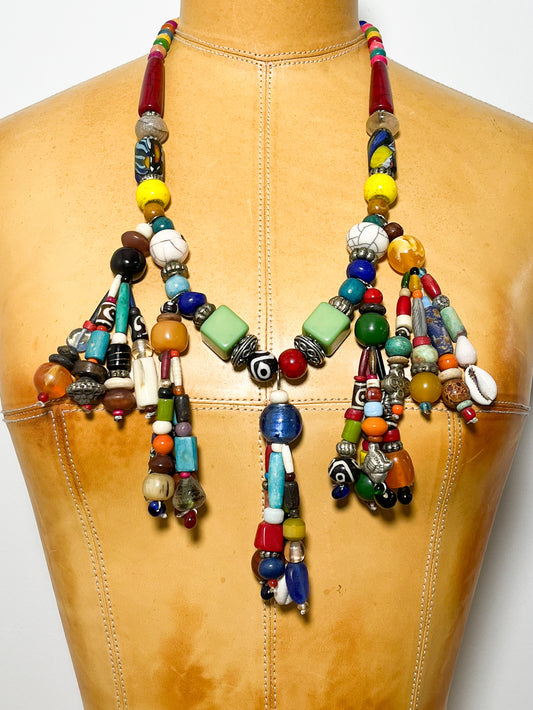 Chunky Multiple Pendant Necklace