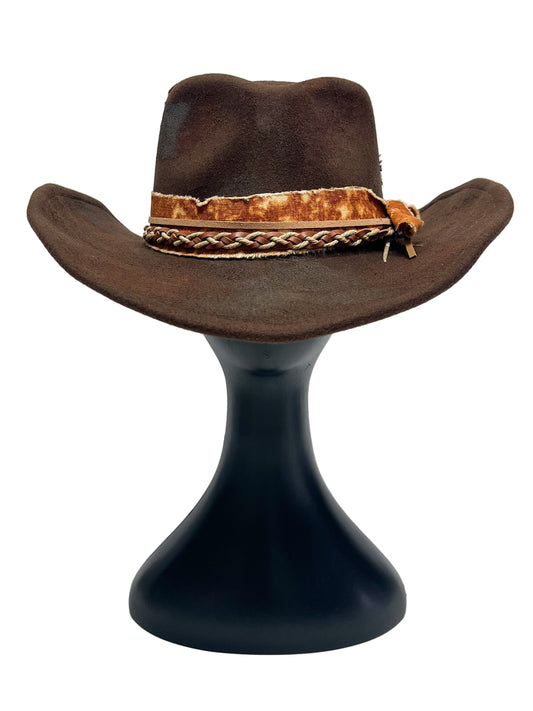 Distressed Brown hat