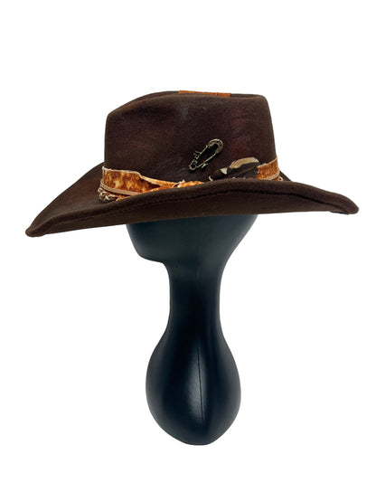 Distressed Brown hat