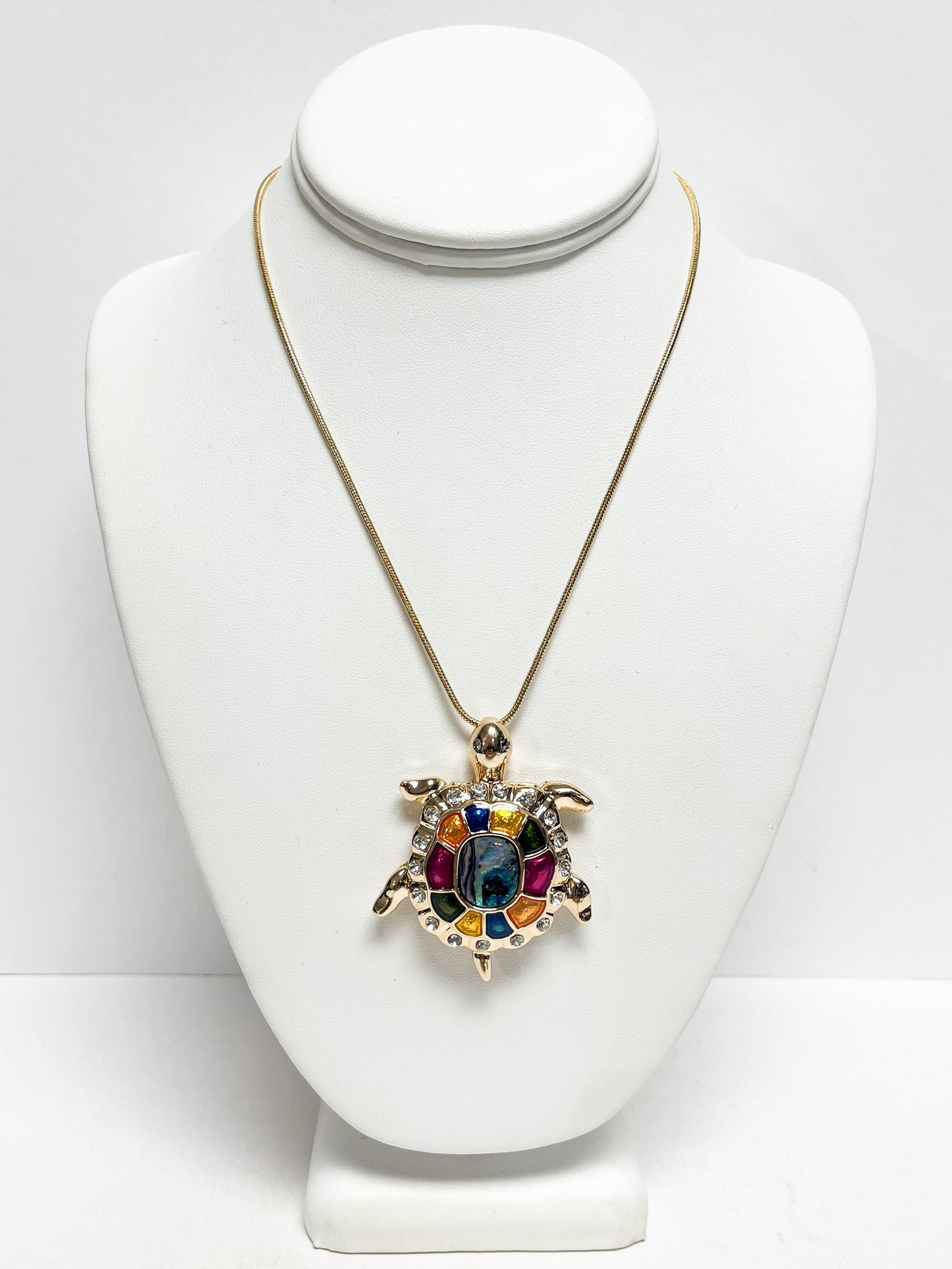 Fun Multicolored sea critter necklace