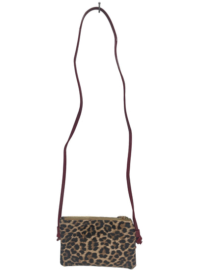 3-Piece Printed/Red Purse Set