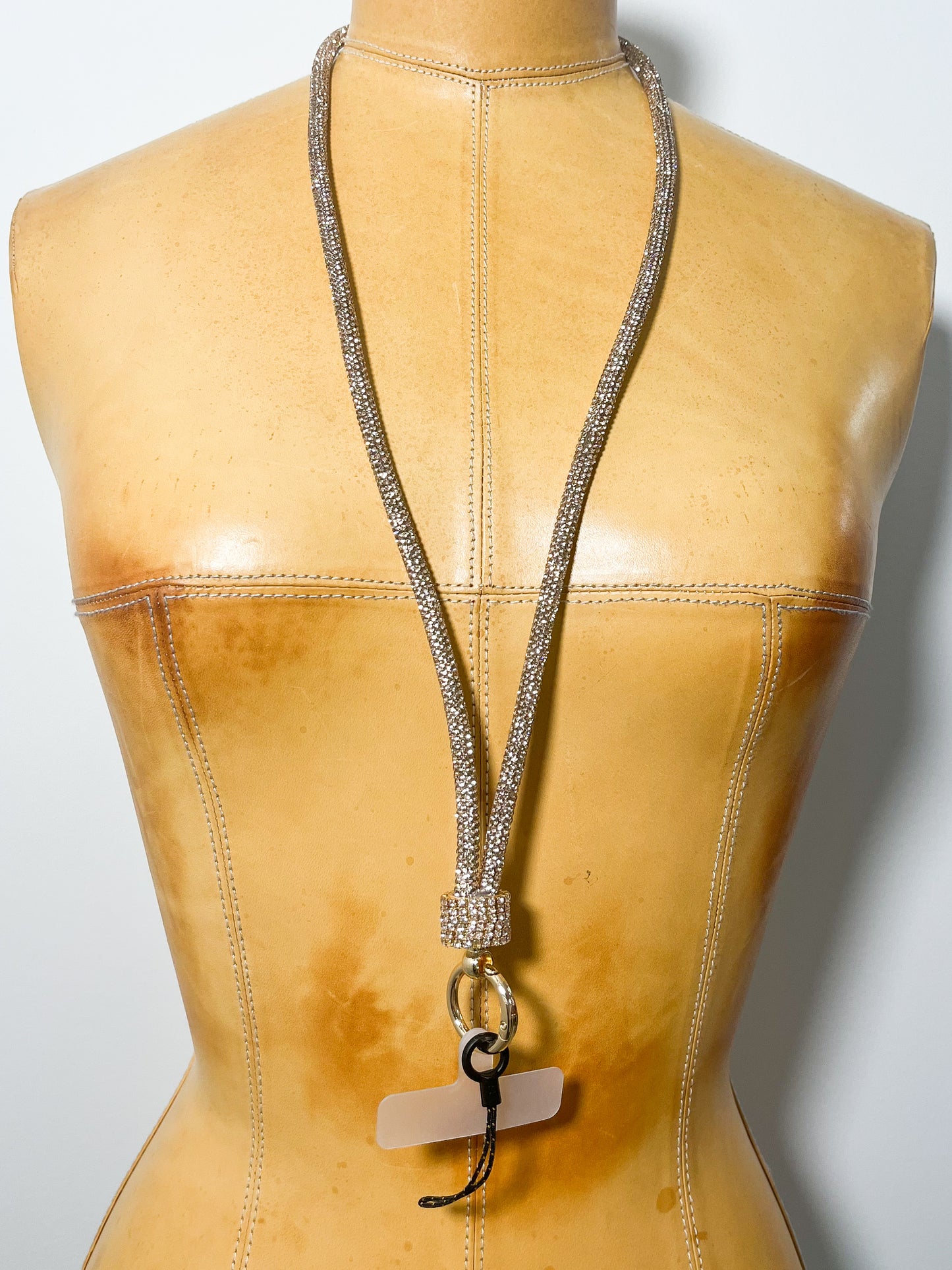 Bedazzled cellphone lanyard