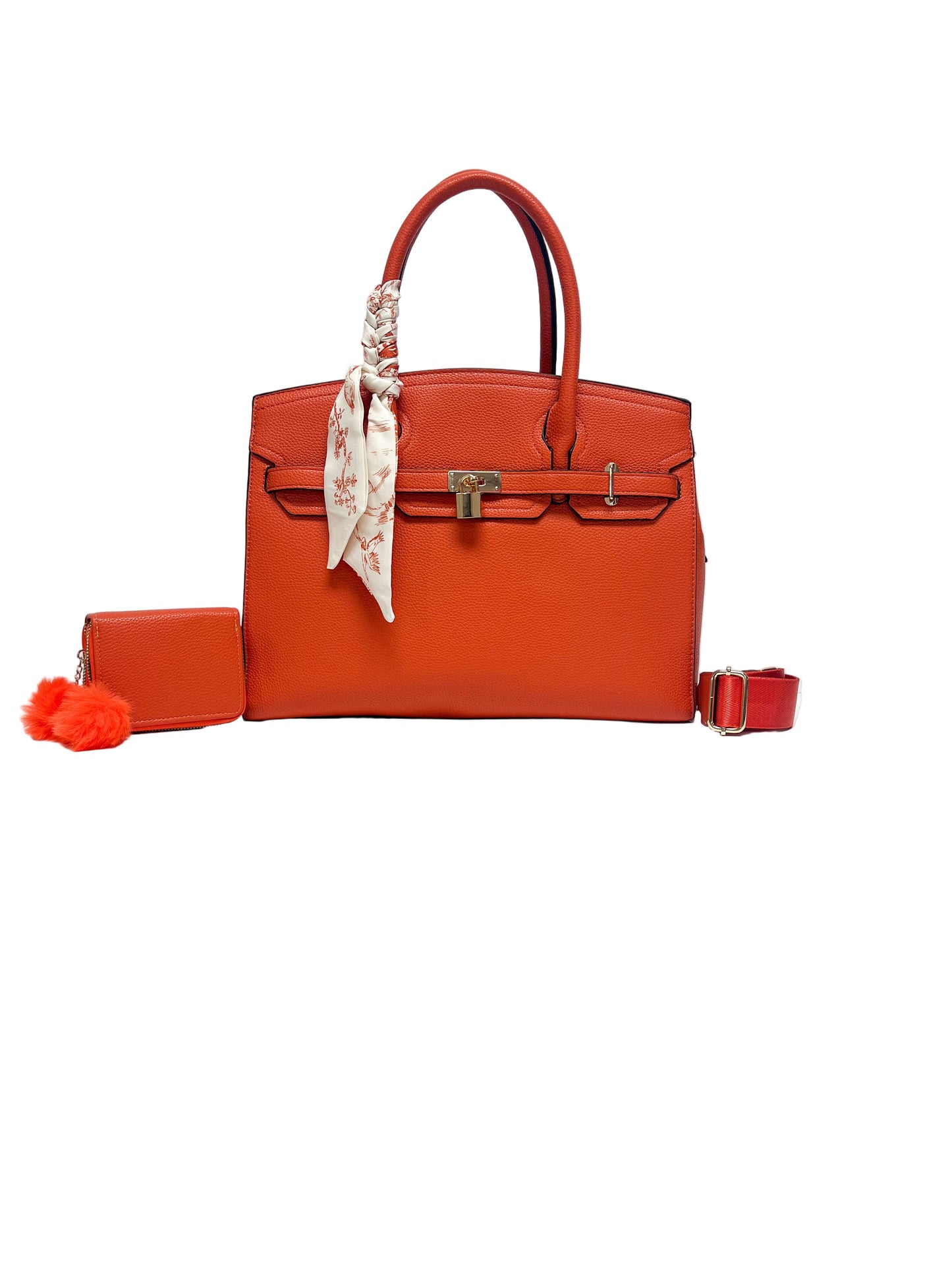Burnt Orange Purse Set
