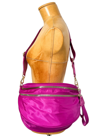 Purple Crossbody Fanny Pack
